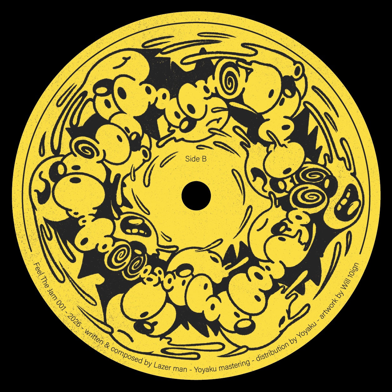 Lazer Man - Crispy Soundz (Feel The Jam) (M)