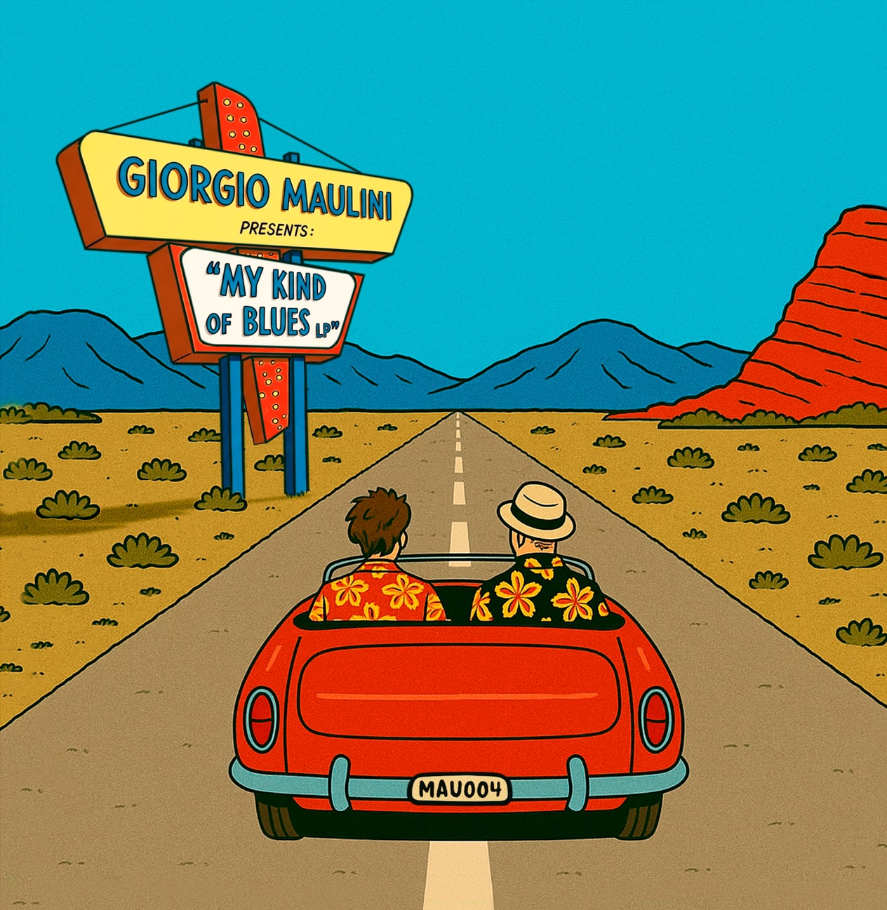 Giorgio Maulini - My Kind Of Blues Lp (MAU) (M)
