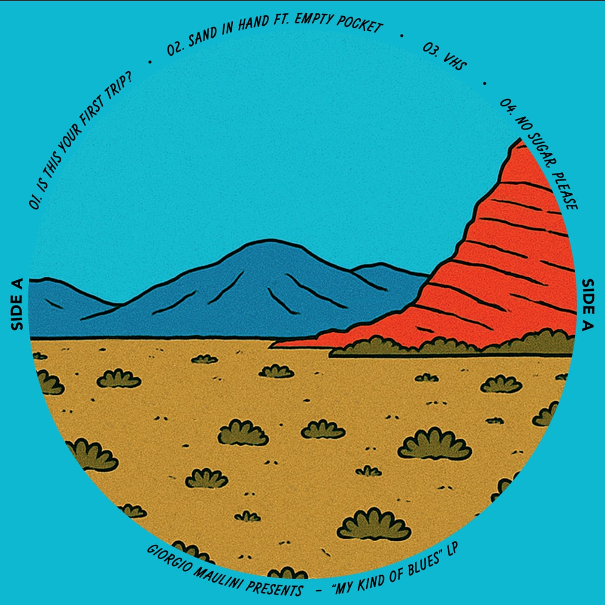 Giorgio Maulini - My Kind Of Blues Lp (MAU) (M)