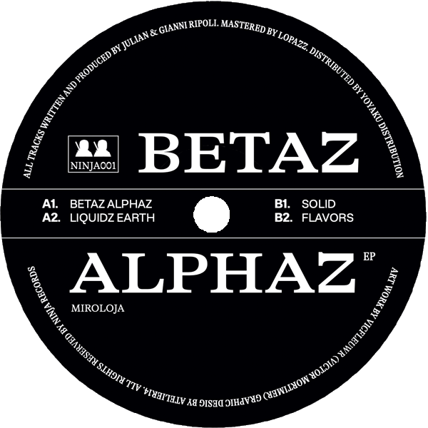 Miroloja - Betaz Alphaz Ep (Ninja Records) (M)