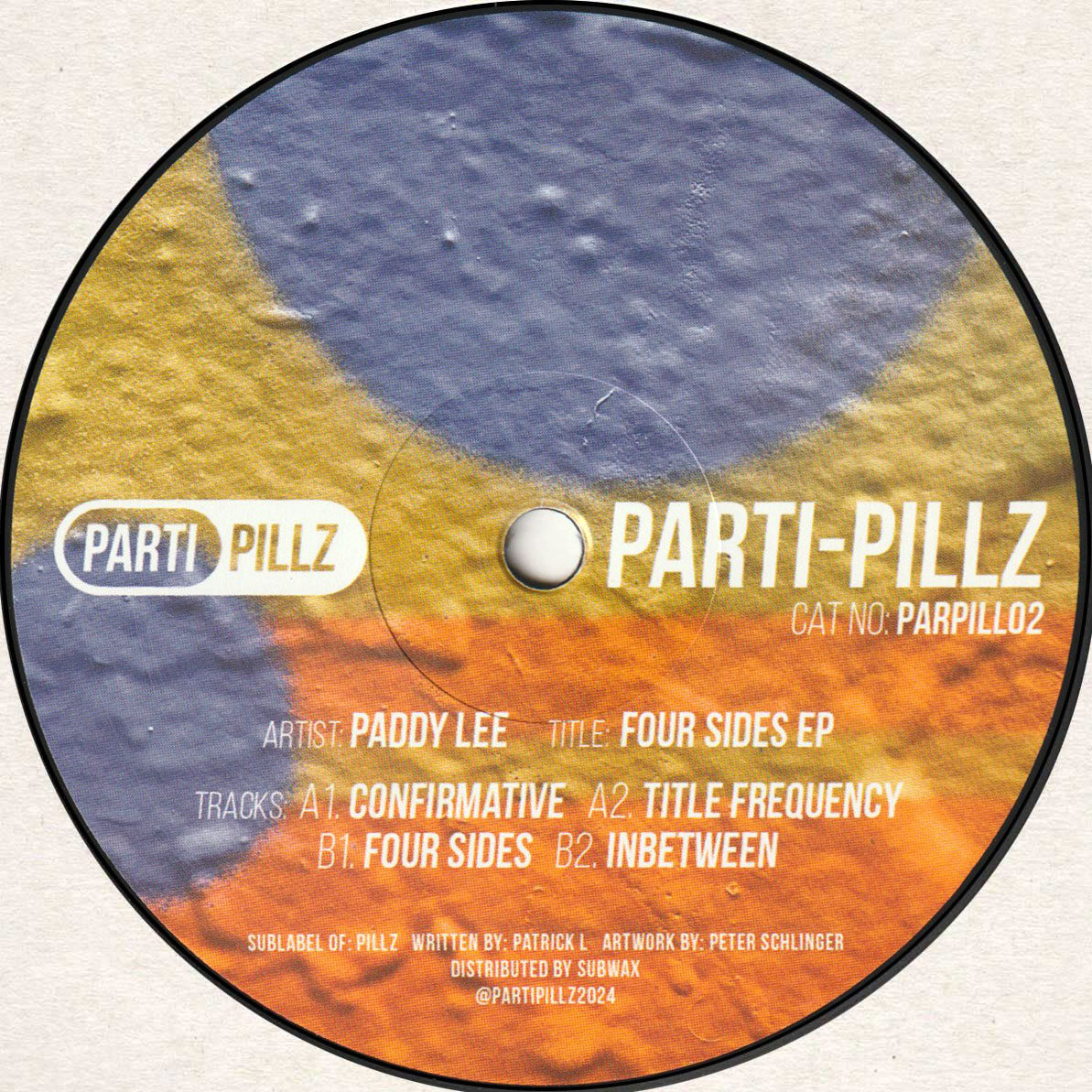 Paddy Lee  - Four Sides Ep (Parti Pillz) (M)