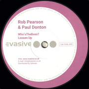 Rob Pearson & Paul Donton - Who's The Boss (Evasive Records) (M)