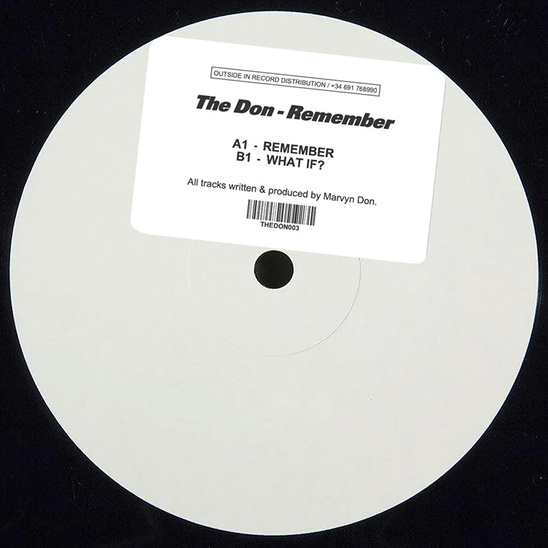 The Don - Remember (The Don) (M)