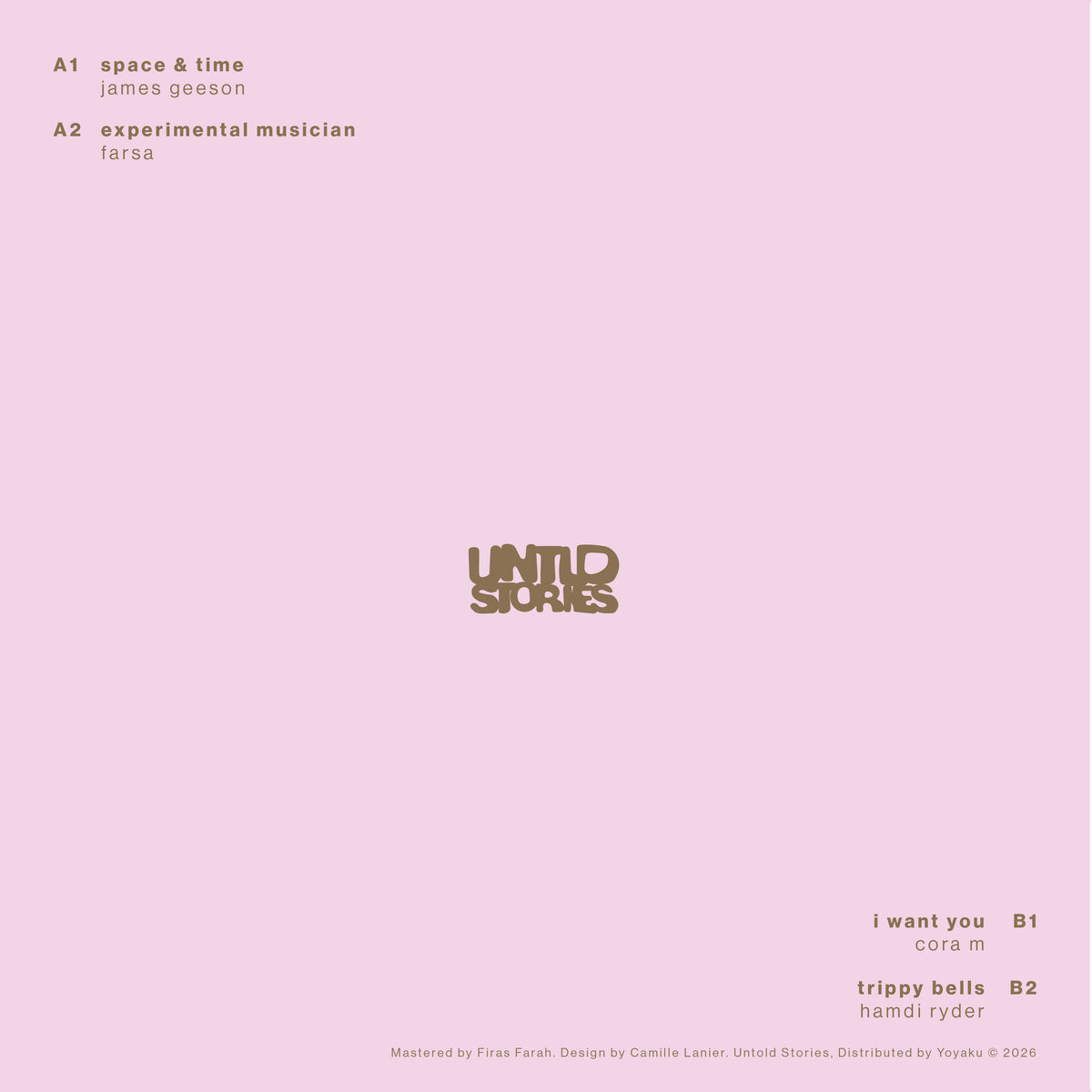 Various Artists  - UNTLD003 (Untold Stories London) (M)