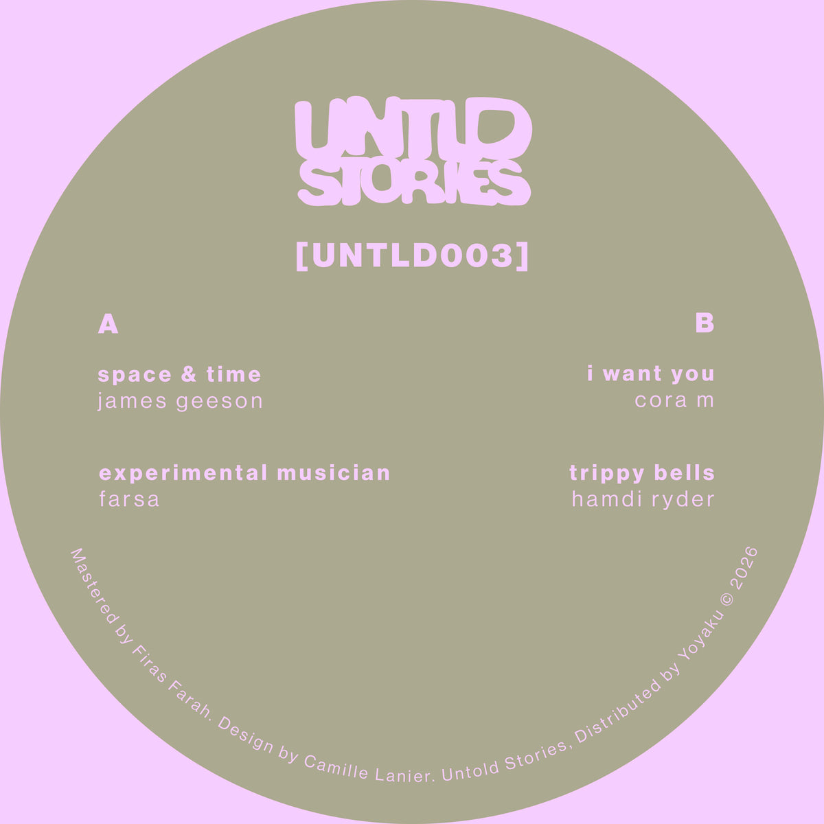 Various Artists  - UNTLD003 (Untold Stories London) (M)