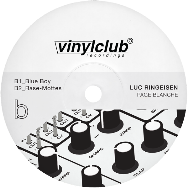 Luc Ringeisen - Page Blanche (Vinylclub) (M)