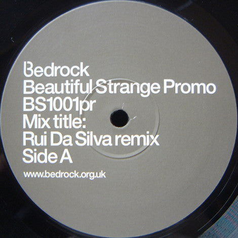 Bedrock : Beautiful Strange (Remixes) (12", Promo)