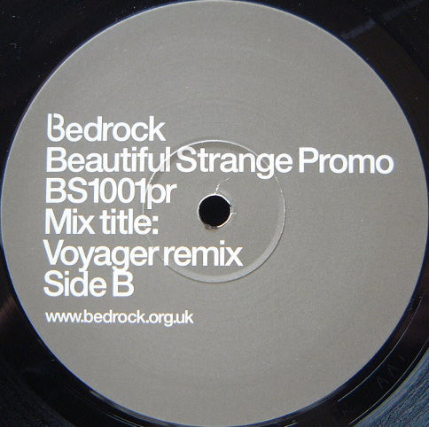 Bedrock : Beautiful Strange (Remixes) (12", Promo)