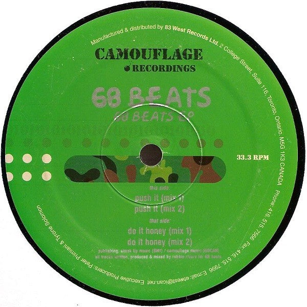 68 Beats : 68 Beats EP (12", EP)
