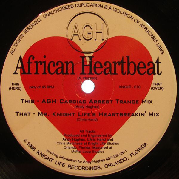 AGH : African Heartbeat (12")