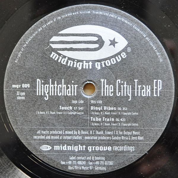 Nightchair : The City Trax (12")