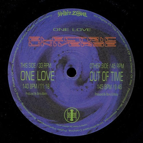 Electric Universe : One Love (12", EP)