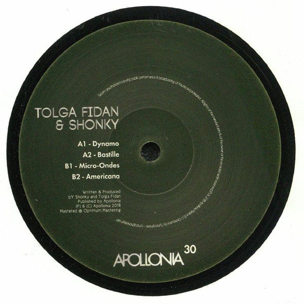 Tolga Fidan & Shonky : EP (12", EP)