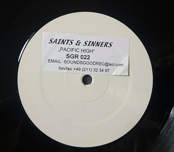 Saints & Sinners : Pacific High (12", S/Sided, W/Lbl)