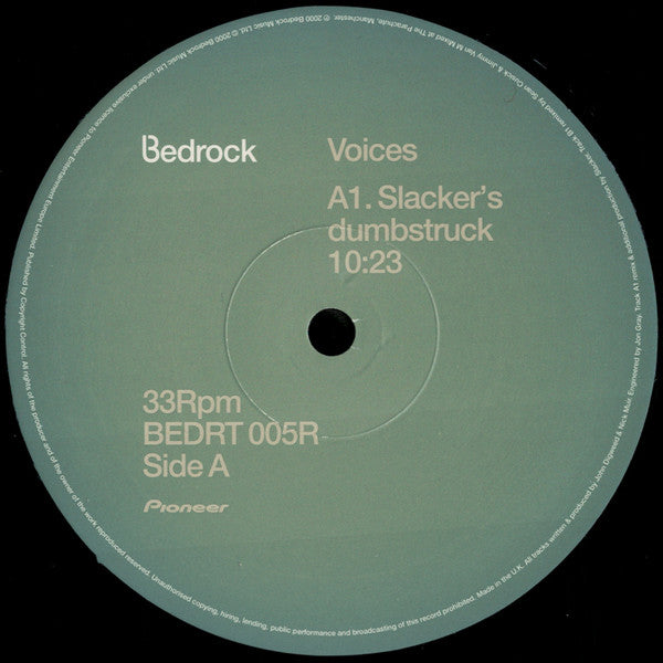 Bedrock : Voices (Part 2) (12")