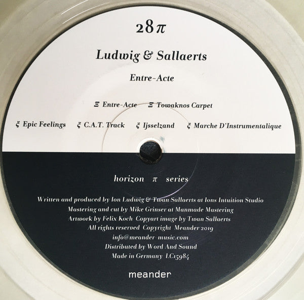 Ludwig* & Sallaerts* : Entre-Acte (LP, Album, Ltd, Tra)