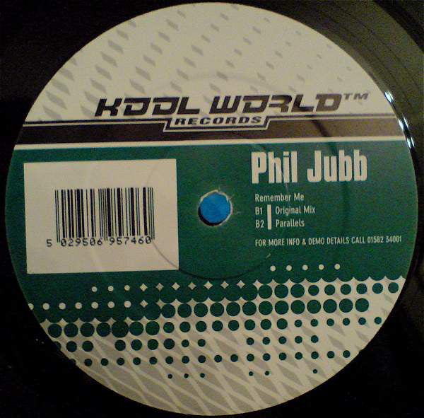 Phil Jubb : Remember Me (12")