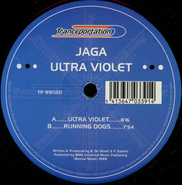 Jaga : Ultra Violet (12")