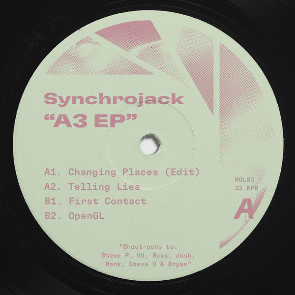Synchrojack : A3 EP (12", EP)