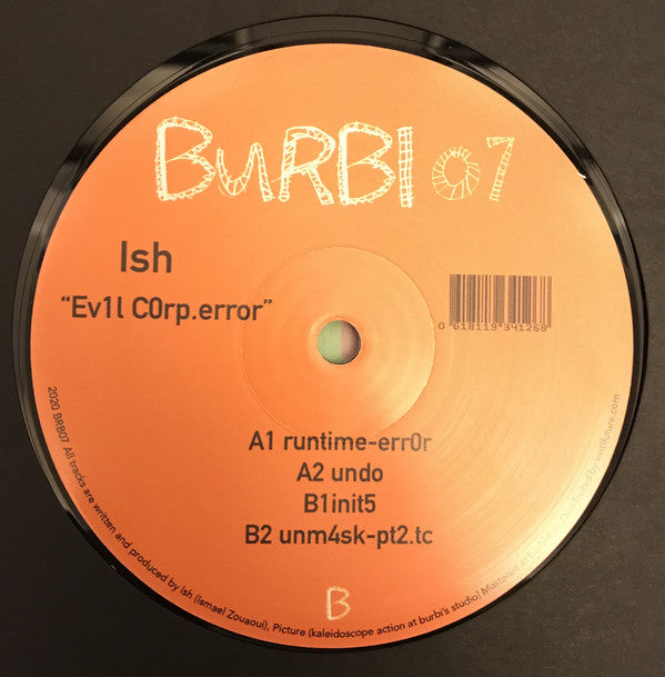 Ish (25) : Ev1l C0rp.error (12")