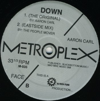 Aaron-Carl : Down (12", Sil)