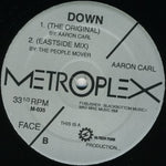 Aaron-Carl : Down (12", Sil)