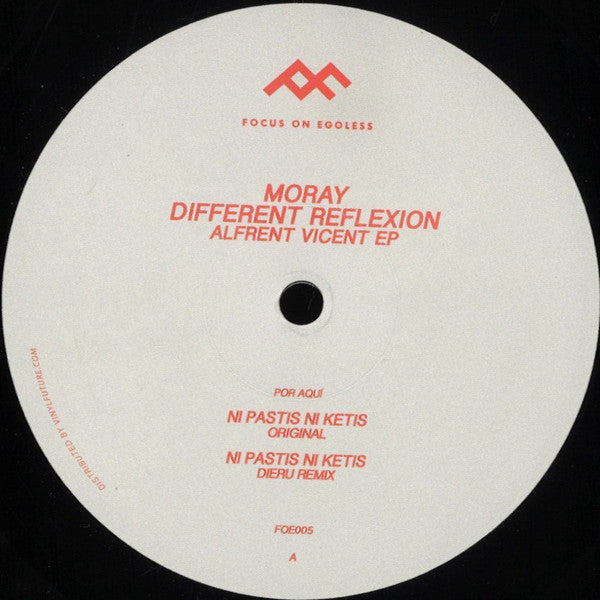 Moray (2), Different Reflexion : Alfrent Vincent EP (12")