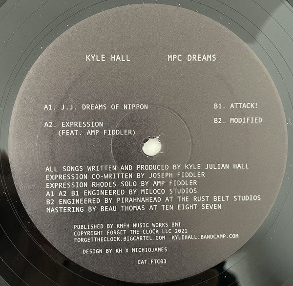 Kyle Hall : MPC Dreams (12")