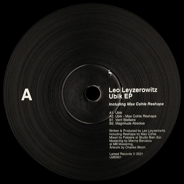 Leo Leyzerowitz : Ubik EP (12", EP, Cle)