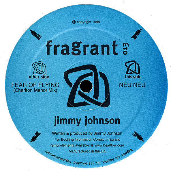 Jimmy Johnson : Fear Of Flying (12")