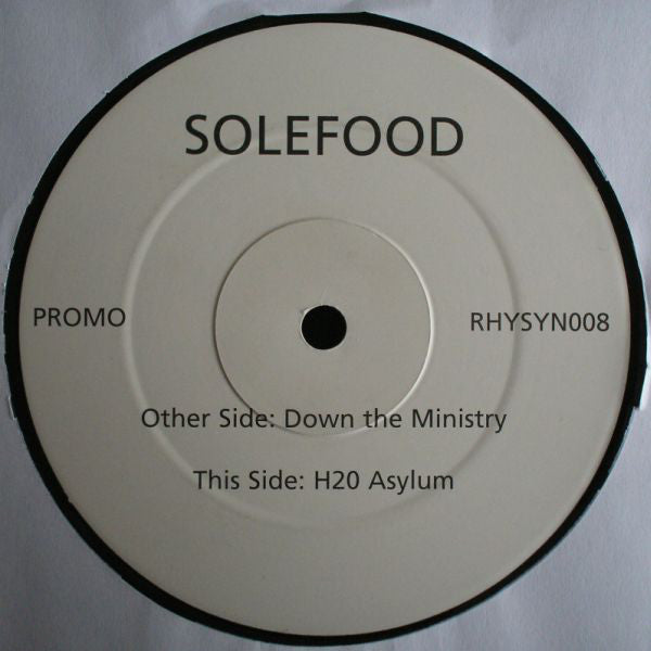 Solefood : Down The Ministry (12", Promo)