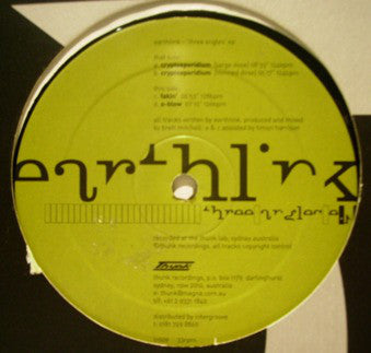 Earthlink : Three Angles EP (12", EP)