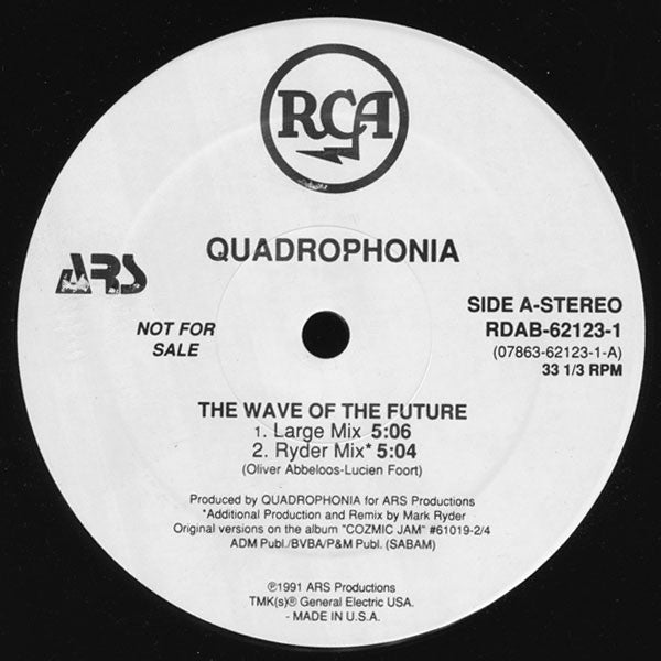 Quadrophonia : The Wave Of The Future (12", Promo)