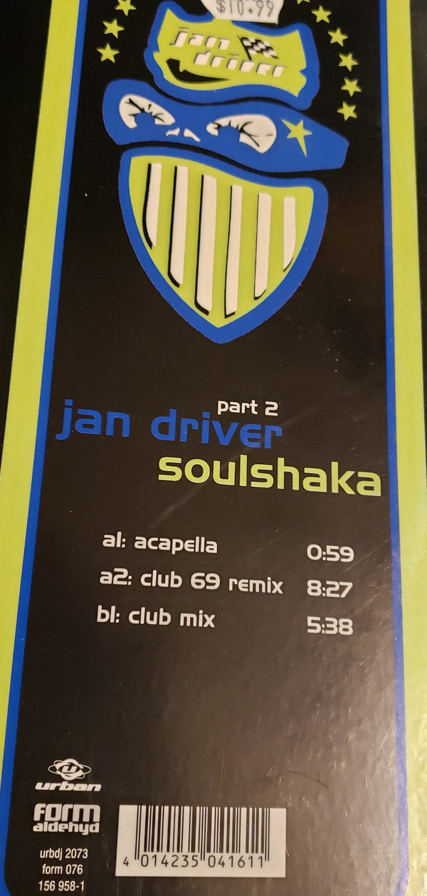 Jan Driver : Soulshaka (Part 2) (12")