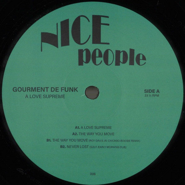 Gourment De Funk : A Love Supreme (12")