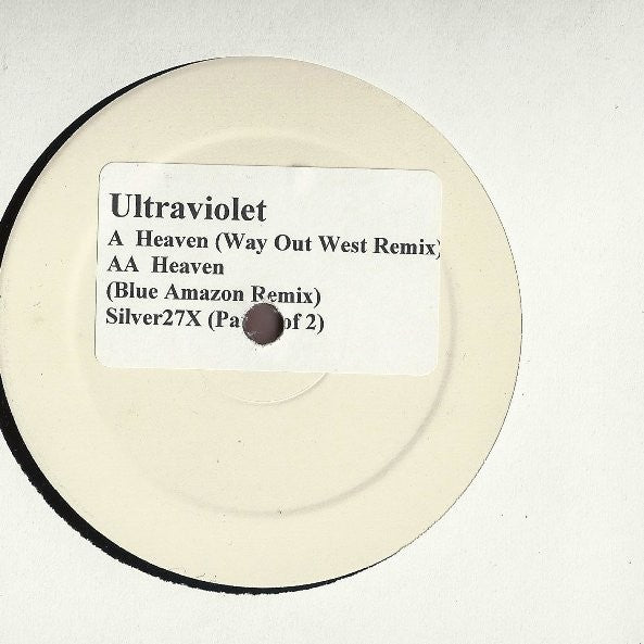 Ultra Violet : Heaven (12", Promo, W/Lbl)