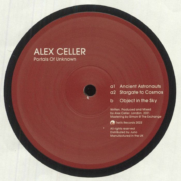 Alex Celler : Portals Of Unknown (12", EP)