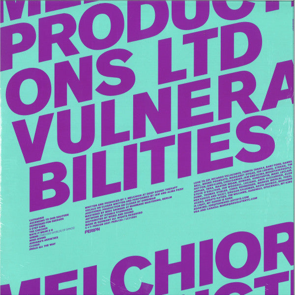 Melchior Productions Ltd.* : Vulnerabilities  (3x12", Album)