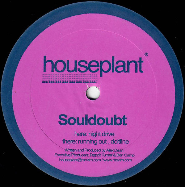 Souldoubt : Just North Of South EP (12")