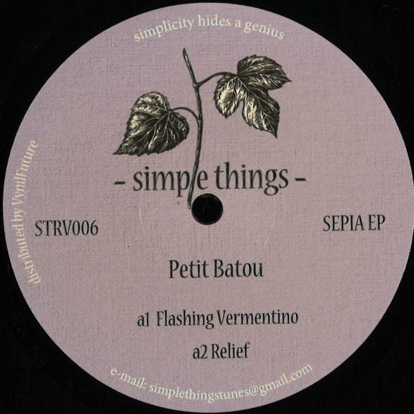 Petit Batou : Sepia EP (12", EP)