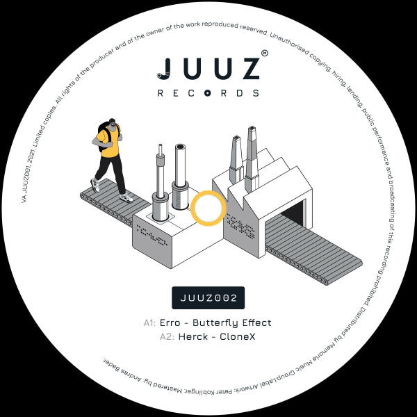 Various : JUUZ002 (12", EP, Ltd)
