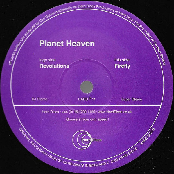 Planet Heaven : Revolutions (12", Promo)