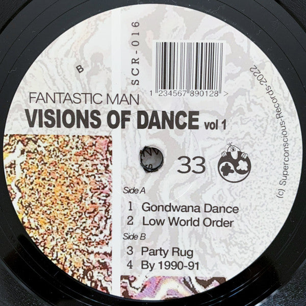 Fantastic Man : Visions Of Dance Vol 1 (12", EP)