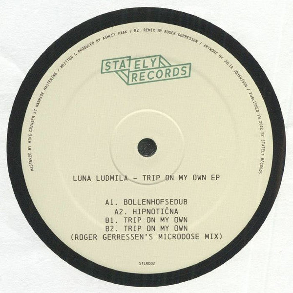 Luna Ludmila : Trip On My Own EP (12", EP)