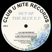 Black Chunes Productions / Manhattan Project : Out Of The Blue E.P. (12", EP, Blu)
