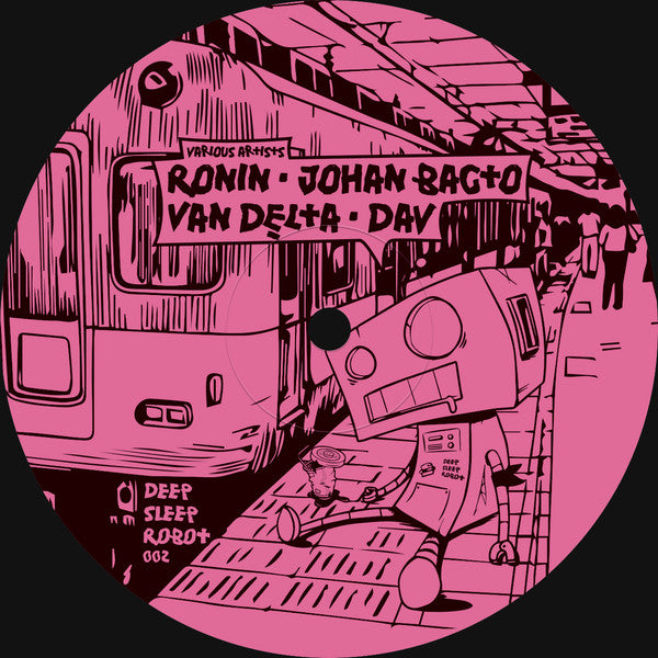 Ronin, Johan Bacto, Van Delta, Dav : Various Artists (12", EP)