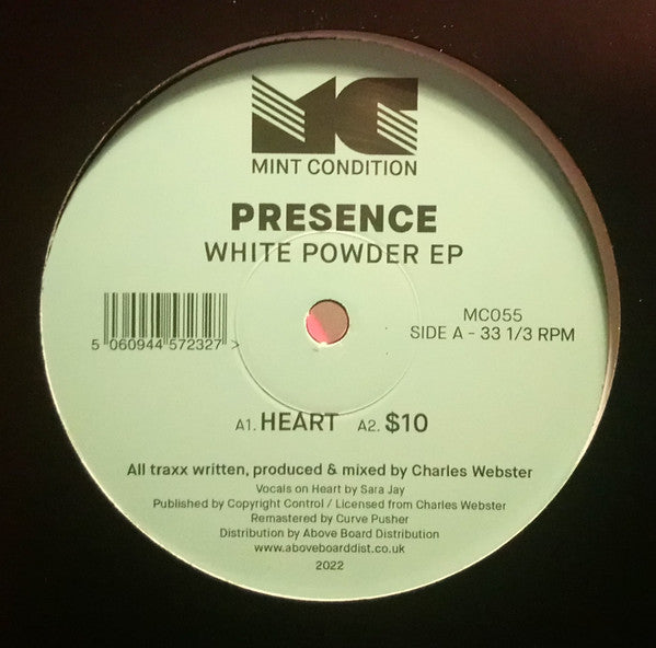 Presence : White Powder EP (12", EP, RE, RM)