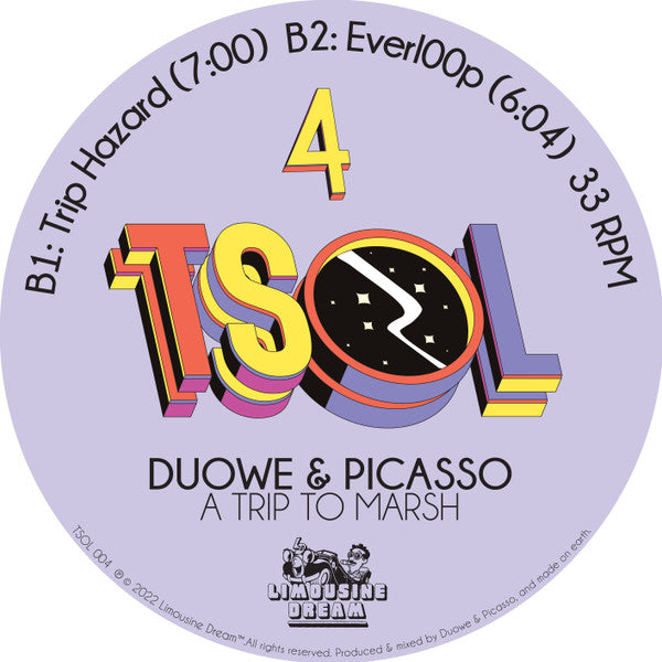 Duowe & Picasso : A Trip To Marsh  (12")