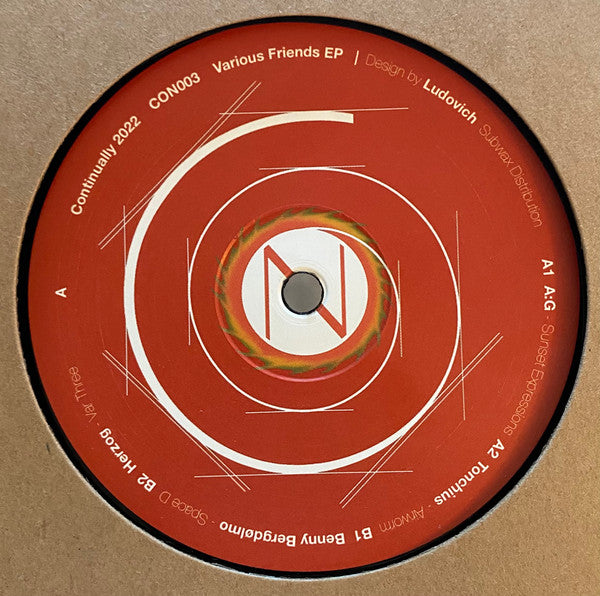 Various : Various Friends EP (12", EP)