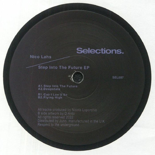 Nico Lahs : Step Into The Future EP (12", EP)